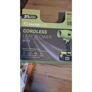 Saker Cordless Leaf Blower Handheld Blower Portable Dust Cleaner 180000 RPM